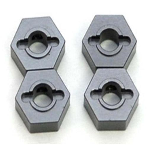 ST Racing ST1654GM CNC Mach Alum Hex Adapters Slash 4x4 Gun Metal - PowerHobby