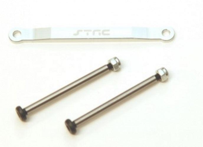 STRC ST2532XS Aluminum Front Hinge Pin Brace Kit Traxxas Stampede Bigfoot Bandit - PowerHobby