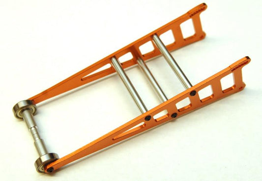 STRC ST3678WO Orange Aluminum Adjustable Wheelie Bar Kit Slash 2WD LCG Rustler Bandit - PowerHobby