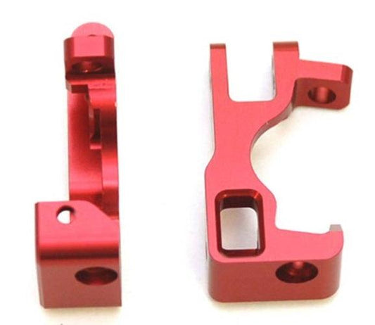 STRC Concepts ST6832R CNC Machined Aluminum Front C-Hubs Red Slash 4X4 - PowerHobby