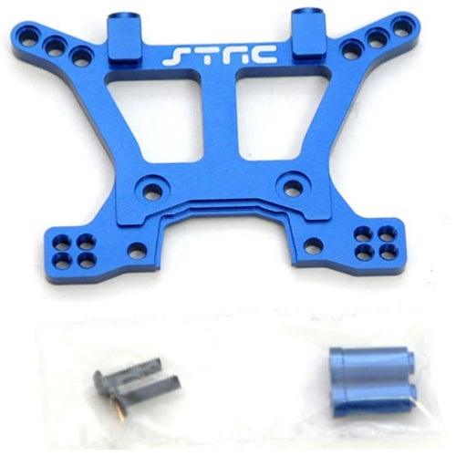 ST Racing ST6839B CNC Aluminum HD Front Shock Tower (Blue) Traxxas Slash 4x4 - PowerHobby