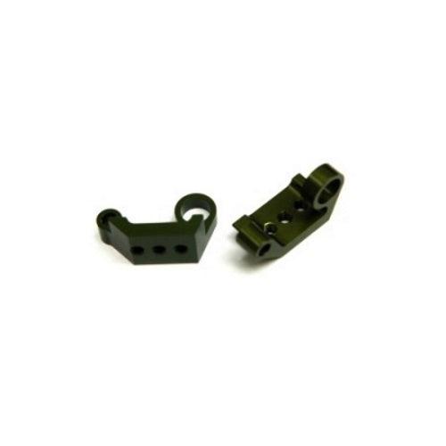 STRC STA31167G Aluminum Rear Sway Bar Mount, (1pair)Axial Yeti Green - PowerHobby