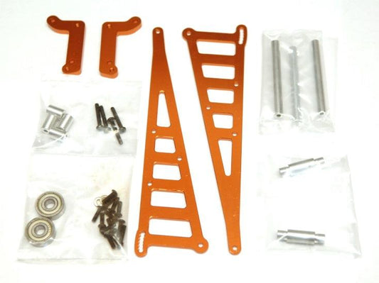 STRC STC71071O Aluminum ORANGE Wheelie Bar Kit Associated DR10 - PowerHobby