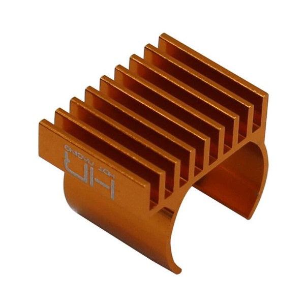 Hot Racing SXTF030H04 Orange Fin 030 Motor Heatsink Axial SCX24 - PowerHobby