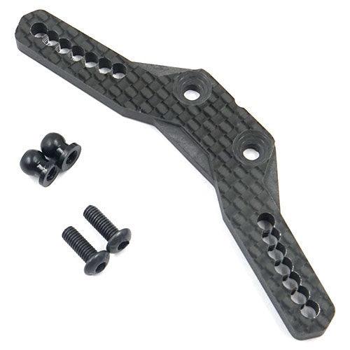 Yeah Racing TAMC-071 Graphite Rear Damper Stay Tamiya M08 - PowerHobby