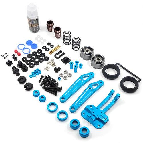 Yeah Racing Aluminum Shock Absorb Wheelie Bar Tamiya WR02 WR02G GF01 - PowerHobby