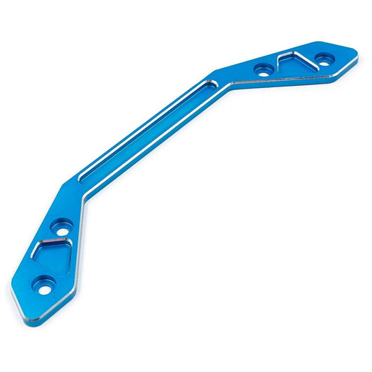 Yeah Racing TAXV-003BU Aluminum Bumper Support Blue For Tamiya XV-01 - PowerHobby