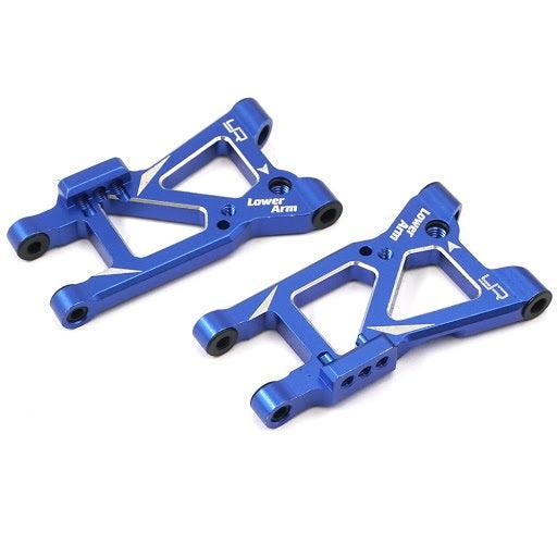 Yeah Racing Aluminum Aluminum Rear Lower Arm Traxxas Ford GT 4 Tec 2.0 Blue - PowerHobby