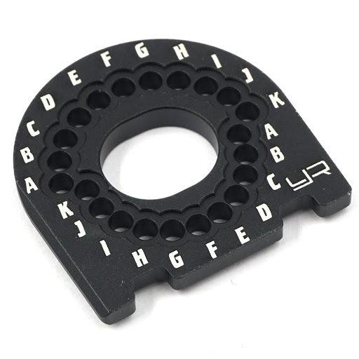 Yeah Racing Aluminum Motor Mount Black For Traxxas Ford GT 4 Tec 2.0 - PowerHobby