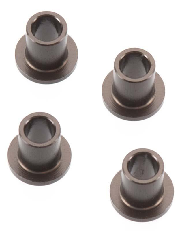 Tekno RC TKR5554A Aluminum Spindle Bushing (4) (Hard Anodized) SCT410 - PowerHobby