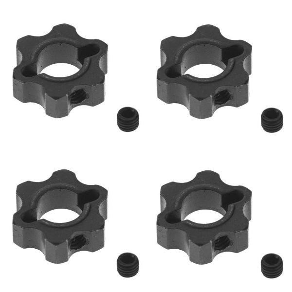 Tekno RC TKR5571M Wheel Hexes 12mm Steel Lightened (4) SCT410 - PowerHobby