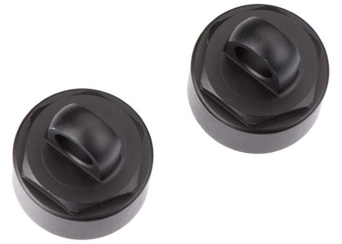 Tekno RC TKR6003B Aluminum Non-Vented Top Shock Cap Set (2) EB48 / SCT410 - PowerHobby