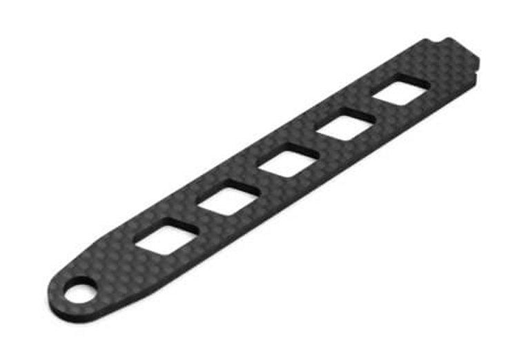 Tekno RC TKR6503C Battery Strap (Carbon Fiber) EB410 - PowerHobby