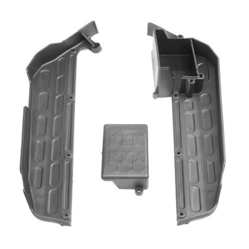 Tekno TKR9324 Mud Guard and Battery Box Set (Left/Right NB48 NT48 2.0) - PowerHobby