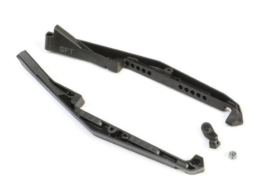 Team Losi Racing TLR231073 Mud Guard Set Soft w/Fan Mount 22 5.0 - PowerHobby