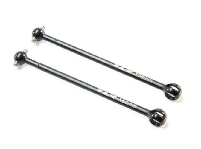 Team Losi Racing TLR232103 CVA Driveshaft Bones 68mm (2) 22X-4 - PowerHobby