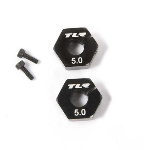 Team Losi Racing TLR232113 Wheel Hex 12mm x 5.0mm (2) 22X-4 - PowerHobby