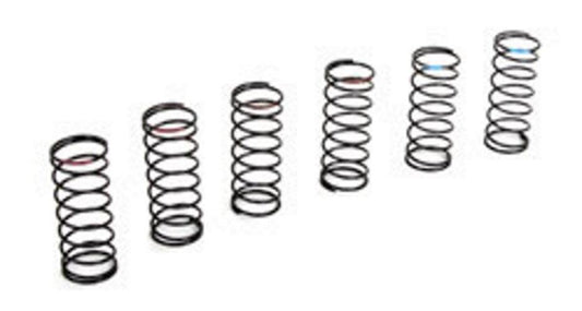 Losi Racing TLR233020 Front Spring Set Hard (3 pair) 22T 22SCT Ten-MT Ten-Scte - PowerHobby