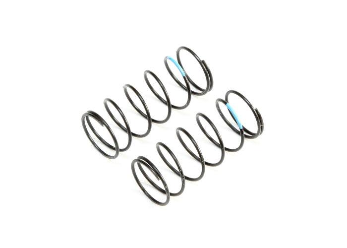 Team Losi Racing TLR233052 Front Springs Sky Blue Low Frequency 12mm (2) - PowerHobby