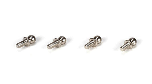 Losi TLR234000 4.8x6mm Low Mount Ball Stud Set 4 TLR 22/T-SCT-2.0 22 4.0 - PowerHobby