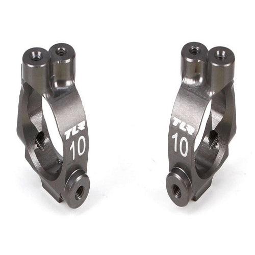 Losi TLR234025 Aluminum Castor Block Set / 10 degrees 22-4 - PowerHobby