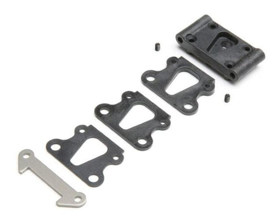 Team Losi Racing TLR234109 Front Pivot w/Brace & Kick Shims 22 5.0 - PowerHobby