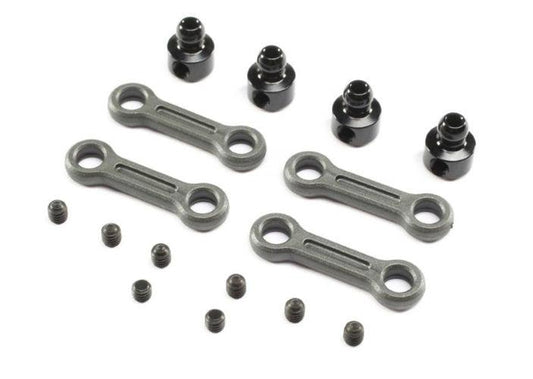 Team Losi Racing TLR234127 Sway Bar Mount Set (2) 22X-4 - PowerHobby