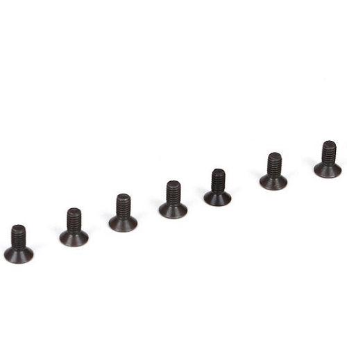 LOSI TLR235003 Flat Head Screws / M2.5 x 6mm (10) 22-4 - PowerHobby