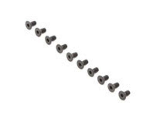 Losi TLR235008 Flat Head Screws M3 x 6mm 22 4.0 8ight-X 22X-4 8ight XT / XTE - PowerHobby