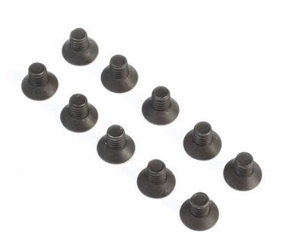 Team Losi Racing TLR235011 Flat Head Screws M2.5 x 4mm (10) 22 5.0 - PowerHobby