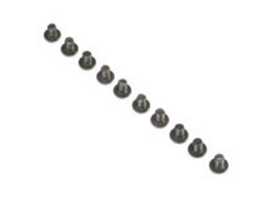 Team Losi Racing TLR235015 Button Head Screws M3 x 4mm (10) 22 5.0 22X-4 - PowerHobby