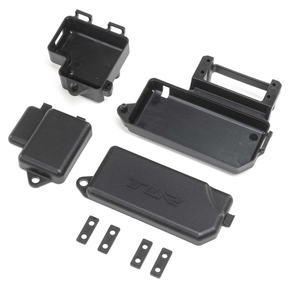 losi TLR241077 Servo & Receiver Mounts 8X 2.0 - PowerHobby