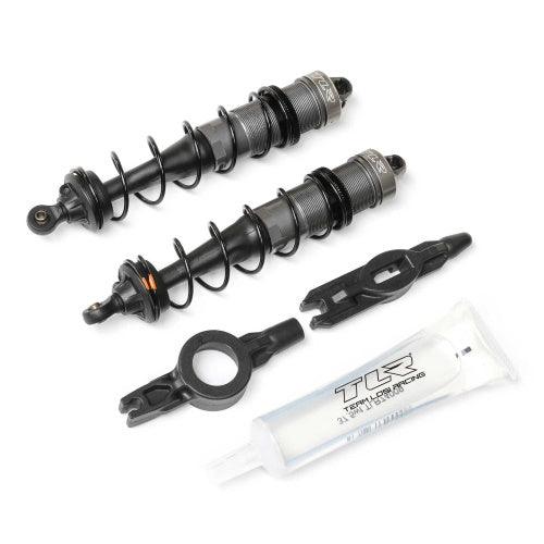 Losi TLR243050 Front Shock Set 125mm Assembled (2) 8XT - PowerHobby