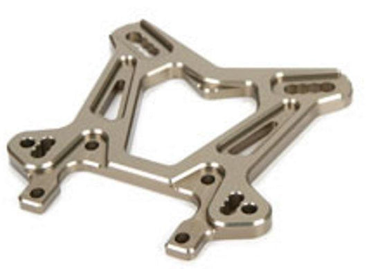 Team Losi Racing TLR244025 Front Shock Tower Aluminum 8IGHT 4.0 Nitro - PowerHobby