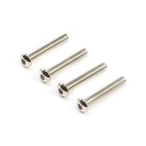 Losi TLR245006 Left Hand Button Head Screws M3x20mm (4) 8ight-X 8ight XT / XTE - PowerHobby