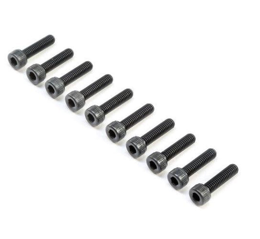 Team Losi Racing TLR245009 Cap Head Screws M4x16mm (10) 8ight-X 8ight XT / XTE - PowerHobby