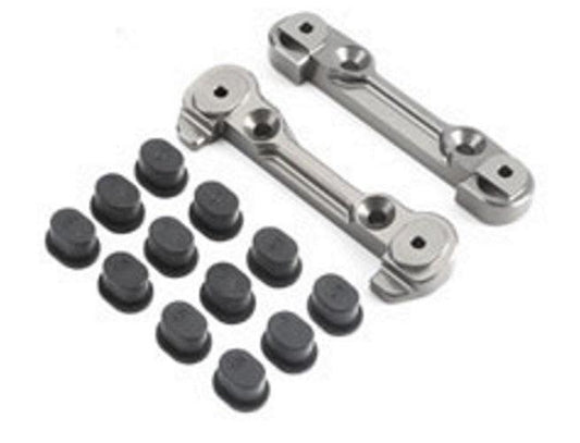 Losi TLR254000 Adjustable Front Hinge Pin Brace w/Inserts 5ive B 5ive T Mini WRC - PowerHobby