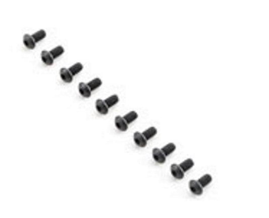 Team Losi Racing TLR255001 Button Head Screws M2.5x5mm (10) 5ive-B - PowerHobby