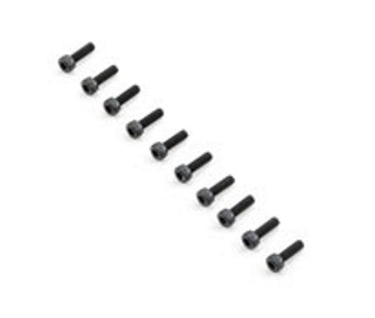 Team Losi Racing TLR255004 Cap Head Screws M2.5x8mm (10) 5ive-B - PowerHobby