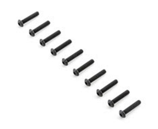 Losi Racing TLR255009 Button Head Screws M4x20mm (10) 5ive-B Super Baja Rey - PowerHobby