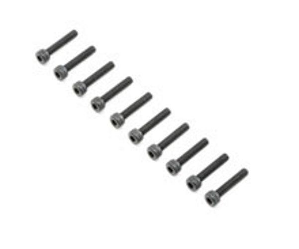 Team Losi Racing TLR255011 Cap Head Screws M4x20mm (10) 5ive-B - PowerHobby