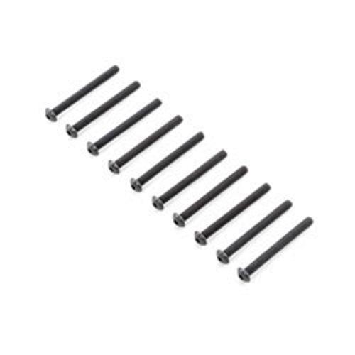 Team Losi Racing TLR255022 Button Head Screws M5x50mm (10) 5ive-B - PowerHobby