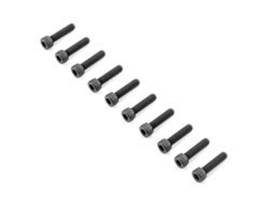 Team Losi Racing TLR255024 Cap Head Screws M5x20mm (10) 5ive-B - PowerHobby