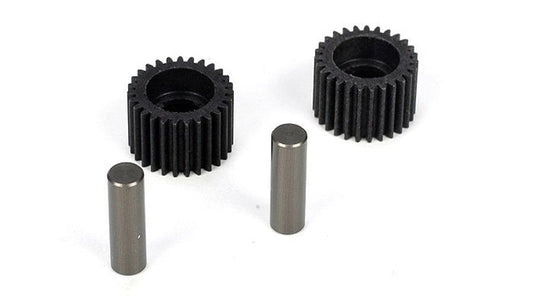 Losi TLR2966 Idler Gear & Shaft Set (2) TLR ALL 22/T-SCT-2.0 22 4.0 - PowerHobby