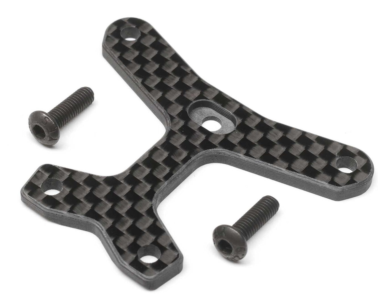 Losi TLR331057 Carbon Front Top Brace Medium Flex 22X-4 - PowerHobby