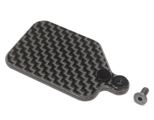 Losi TLR331060 Carbon Receiver Mounting Plate 22X-4 - PowerHobby