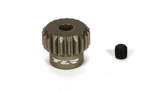 Losi TLR332019 48P Aluminum Pinion Gear (19T) 22SCT 22 22T - PowerHobby