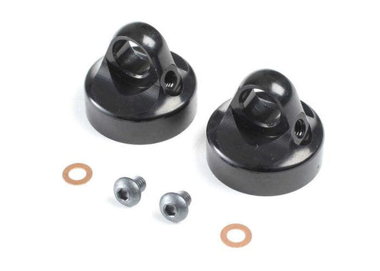 Losi TLR333021 Domed Bleeder Shock Caps Aluminum G3 (2) 22 - PowerHobby