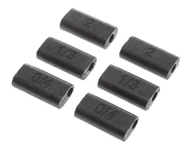 Team Losi Racing TLR334076 VHA Hinge Pin Insert Set 22 5.0 22X-4 - PowerHobby