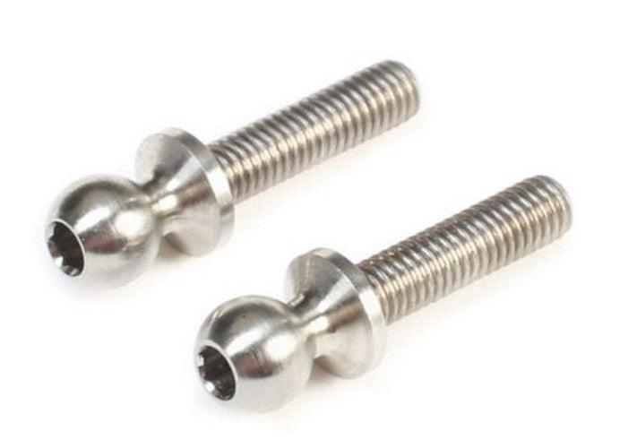 Team Losi Racing TLR336008 Ball Stud 4.8 x 12mm Titanium (2) 22 5.0 - PowerHobby